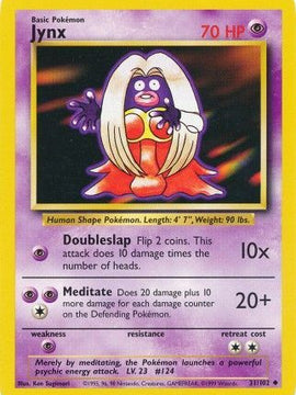 Jynx (31/102) [Base Set Unlimited]