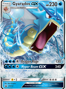 Gyarados GX (SM212) [Sun & Moon: Black Star Promos]