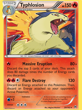 Typhlosion (20/162) [XY: BREAKthrough]