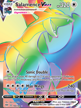 Salamence VMAX (194/189) [Sword & Shield: Darkness Ablaze]