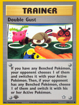 Double Gust (100/111) [Neo Genesis 1st Edition]