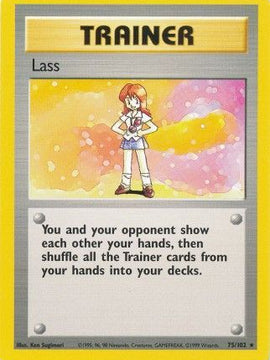 Lass (75/102) [Base Set Unlimited]