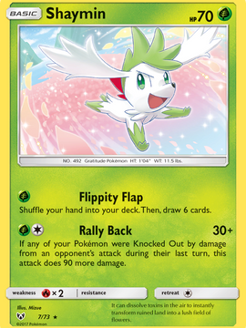 Shaymin (7/73) [Sun & Moon: Shining Legends]