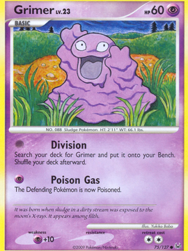 Grimer (75/127) [Platinum: Base Set]