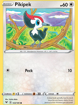 Pikipek (143/185) [Sword & Shield: Vivid Voltage]