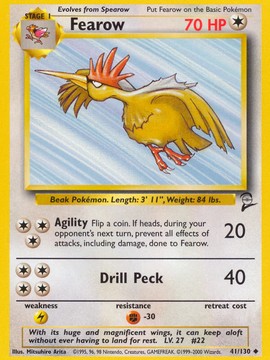 Fearow (41/130) [Base Set 2]