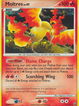 Moltres (10/100) [Diamond & Pearl: Majestic Dawn]