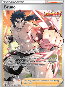 Bruno (158/163) [Sword & Shield: Battle Styles]