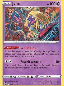 Jynx (062/195) [Sword & Shield: Silver Tempest]