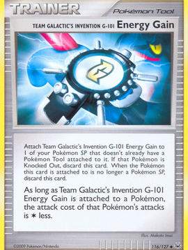 Team Galactic's Invention G-101 Energy Gain (116/127) [Platinum: Base Set]