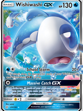 Wishiwashi GX (63/236) [Sun & Moon: Cosmic Eclipse]