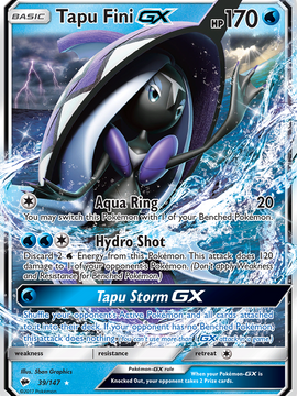 Tapu Fini GX (39/147) [Sun & Moon: Burning Shadows]