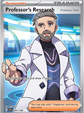 Professor's Research (Professor Turo) (241/198) [Scarlet & Violet: Base Set]