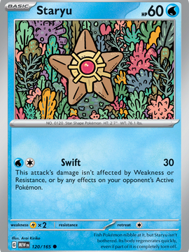 Staryu (120/165) [Scarlet & Violet: 151]