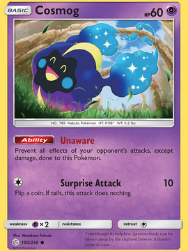 Cosmog (100/236) [Sun & Moon: Cosmic Eclipse]