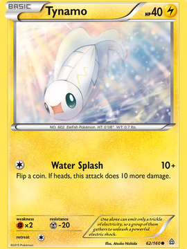 Tynamo (62/160) [XY: Primal Clash]