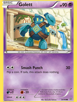 Golett (34/98) [XY: Ancient Origins]