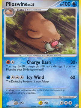 Piloswine (69/146) [Diamond & Pearl: Legends Awakened]