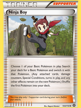 Ninja Boy (103/114) [XY: Steam Siege]