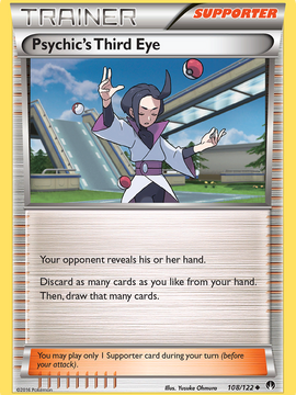 Psychic's Third Eye (108/122) [XY: BREAKpoint]