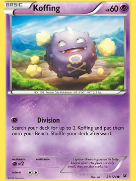 Koffing (27/124) [XY: Fates Collide]