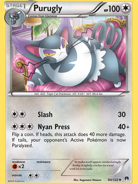 Purugly (94/122) [XY: BREAKpoint]