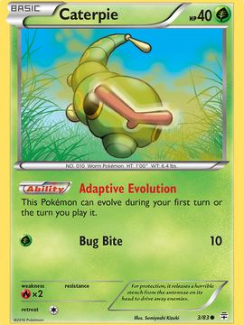 Caterpie (3/83) [XY: Generations]