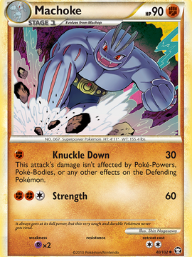 Machoke (40/102) [HeartGold & SoulSilver: Triumphant]