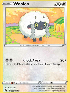 Wooloo (222/264) [Sword & Shield: Fusion Strike]