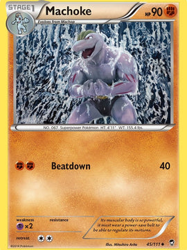 Machoke (45/111) [XY: Furious Fists]