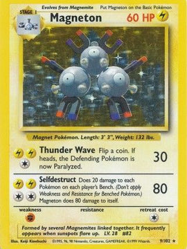 Magneton (9/102) [Base Set Unlimited]