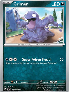 Grimer (126/198) [Scarlet & Violet: Base Set]