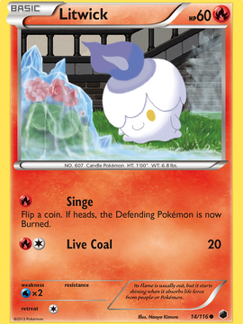 Litwick (14/116) [Black & White: Plasma Freeze]