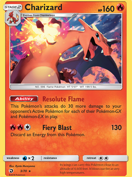 Charizard (3/70) [Sun & Moon: Dragon Majesty]