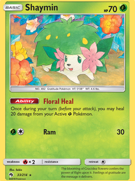 Shaymin (33/214) [Sun & Moon: Lost Thunder]