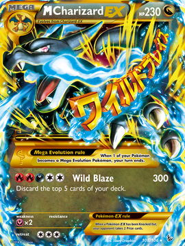 M Charizard EX (108/106) [XY: Flashfire]