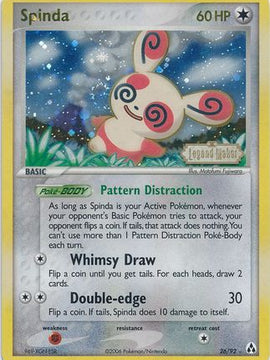 Spinda (26/92) (Stamped) [EX: Legend Maker]