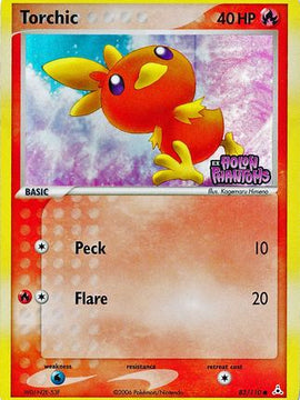 Torchic (83/110) (Stamped) [EX: Holon Phantoms]