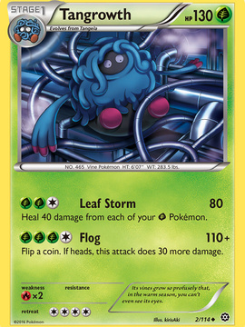 Tangrowth (2/114) [XY: Steam Siege]