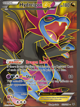 Hydreigon EX (103/108) [XY: Roaring Skies]