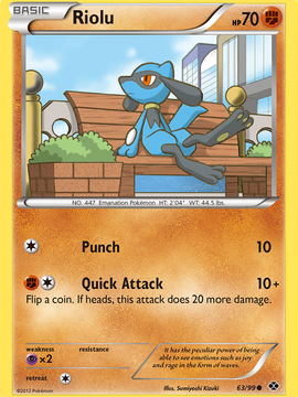 Riolu (63/99) [Black & White: Next Destinies]