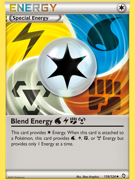 Blend Energy WaterLightningFightingMetal (118/124) [Black & White: Dragons Exalted]