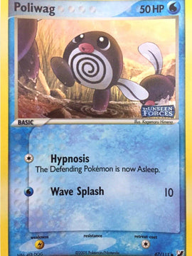 Poliwag (67/115) (Stamped) [EX: Unseen Forces]