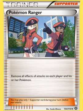 Pokemon Ranger (104/114) [XY: Steam Siege]