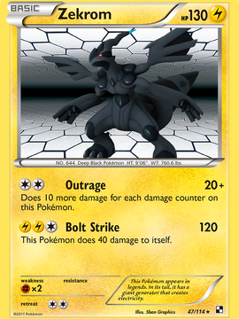 Zekrom (47/114) [Black & White: Base Set]