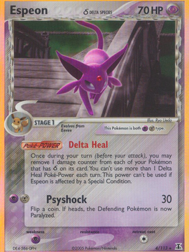 Espeon (4/113)(Delta Species) [EX: Delta Species]