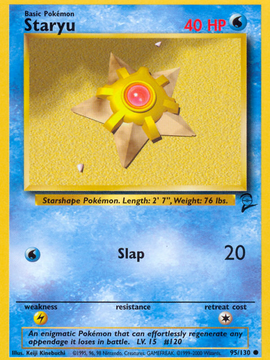 Staryu (95/130) [Base Set 2]