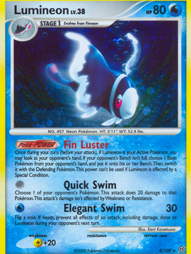 Lumineon (4/100) [Diamond & Pearl: Stormfront]