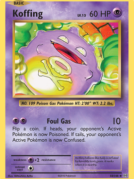 Koffing (50/108) [XY: Evolutions]