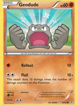 Geodude (43/83) [XY: Generations]